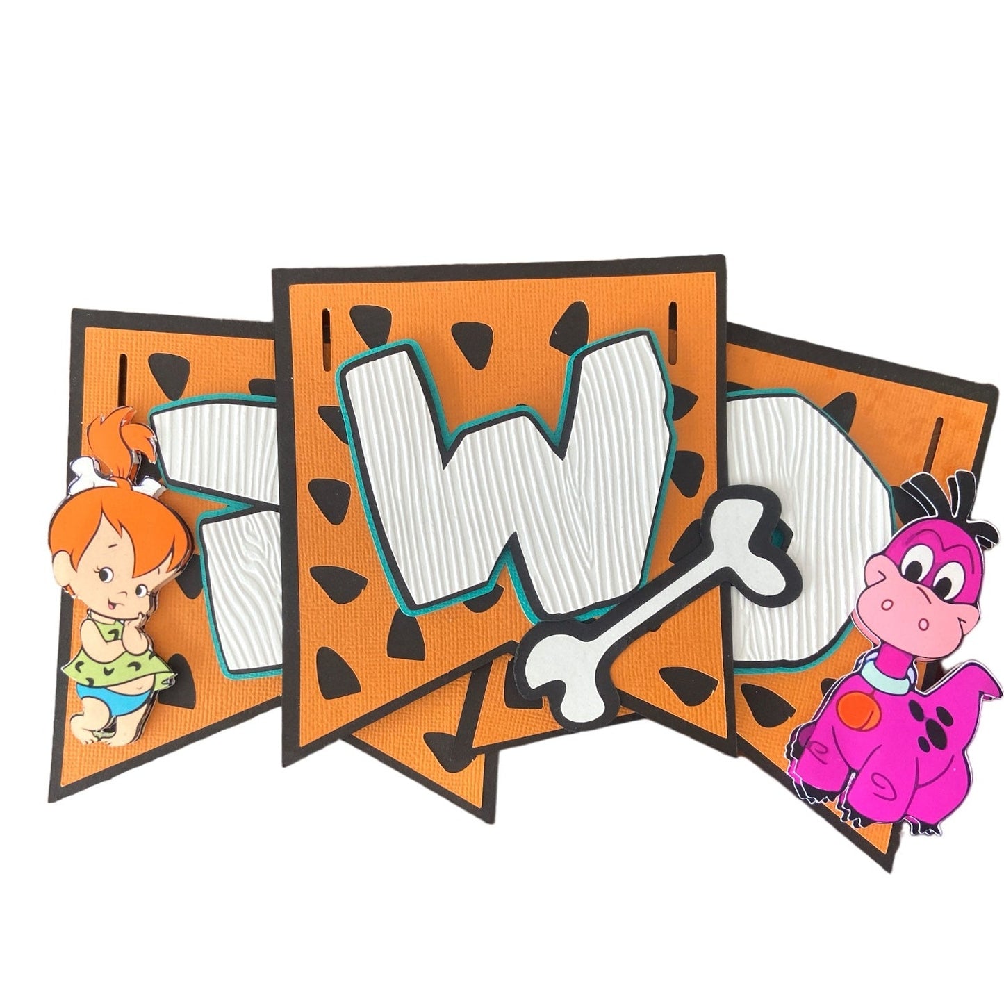 Stone family high chair banner