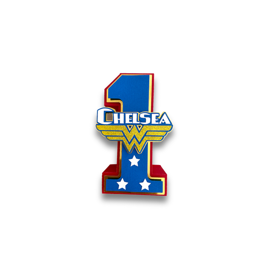 One-Der Woman Large 3D letters