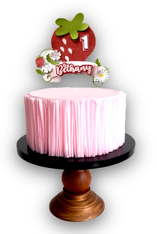 Strawberry Cake Topper