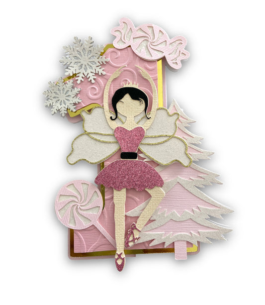 Sugar Plum Fairy Smash Cake topper