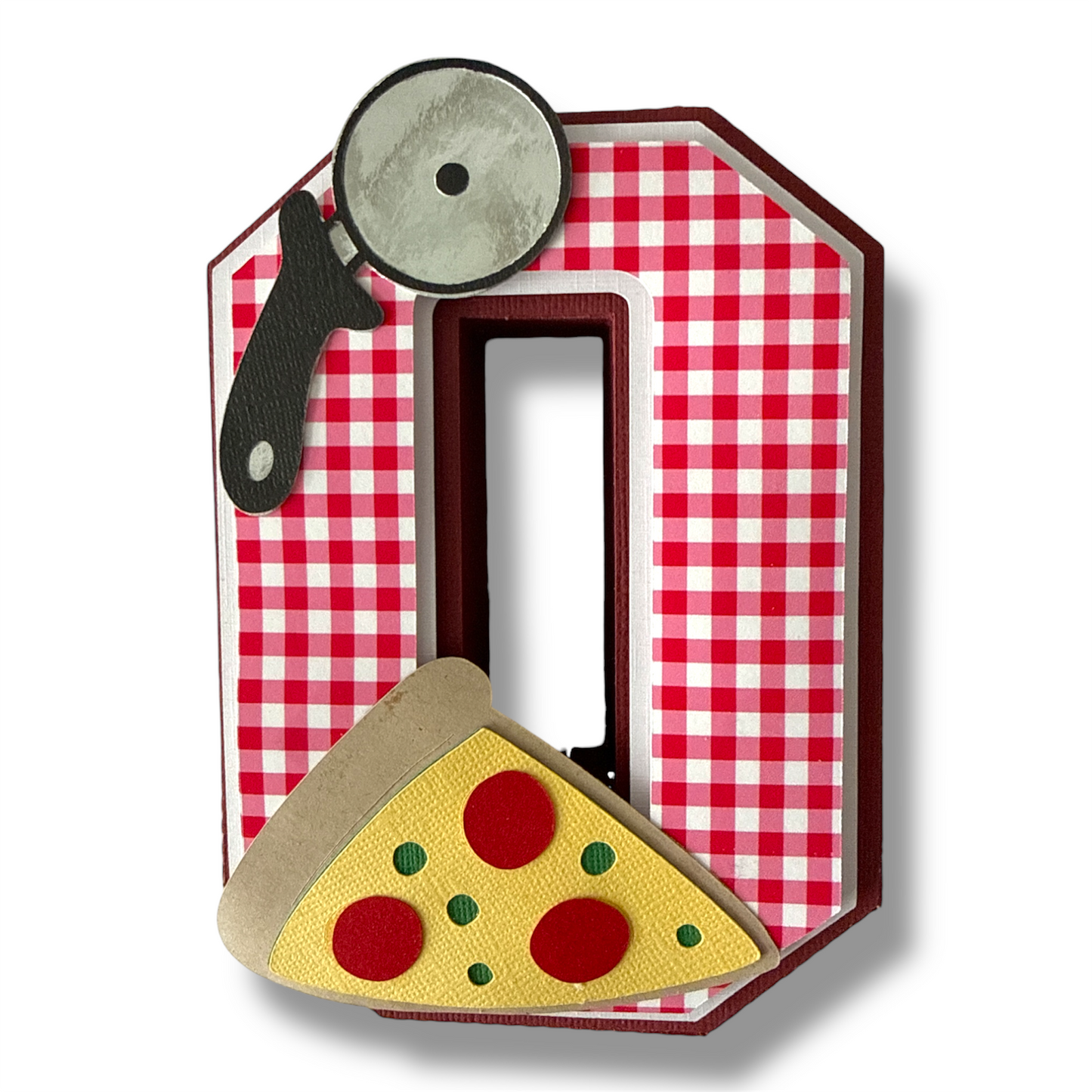 Pizza Theme 3D Letters Party Decoration | Italian Birthday Decor