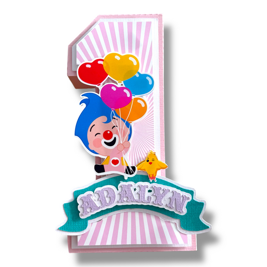 Plim Plim - Pastel 3D Letters