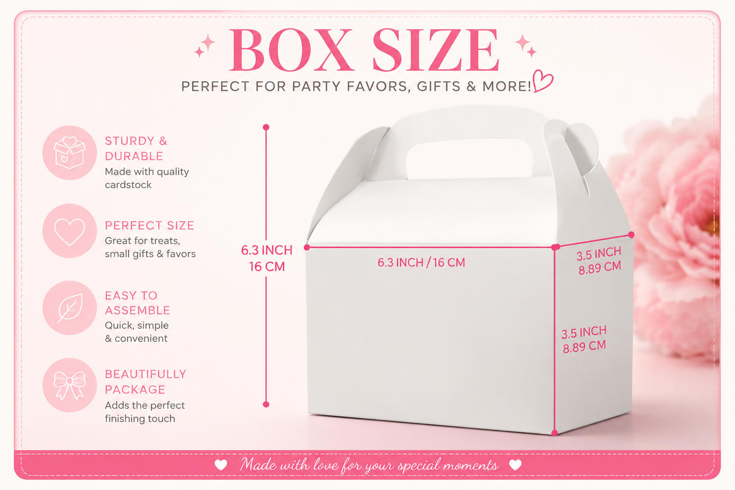 Personalized Baptism Favor Boxes | Cielito Lindo Papel Picado