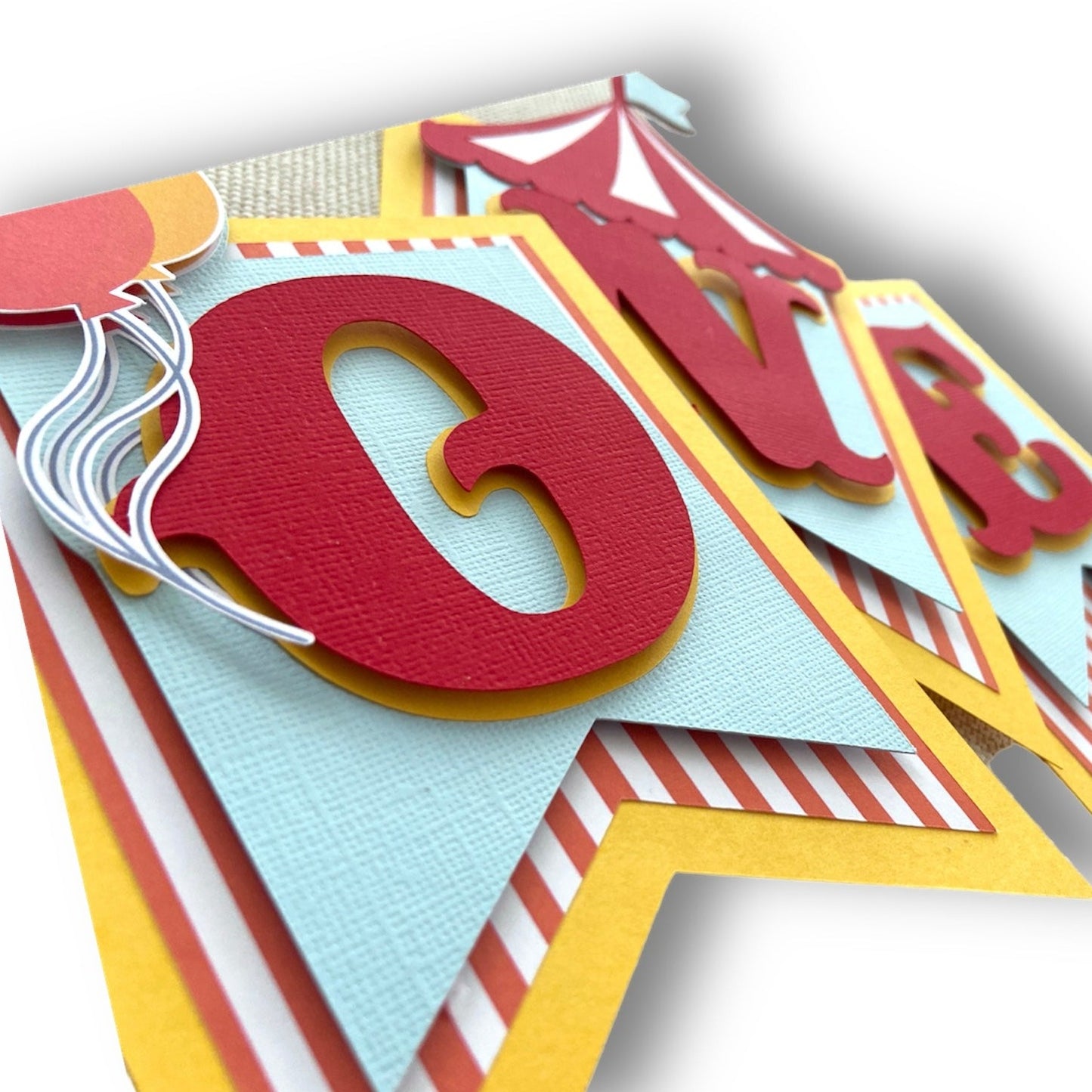 Carnival Circus High Chair banner