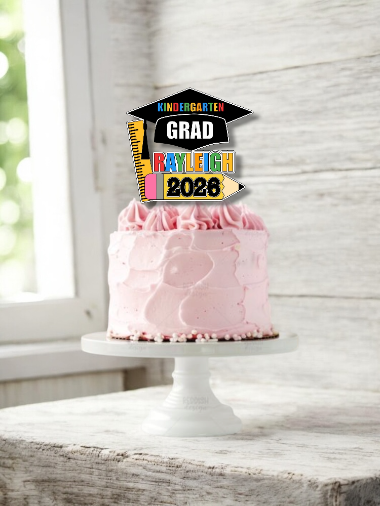 Pre School Cake Topper