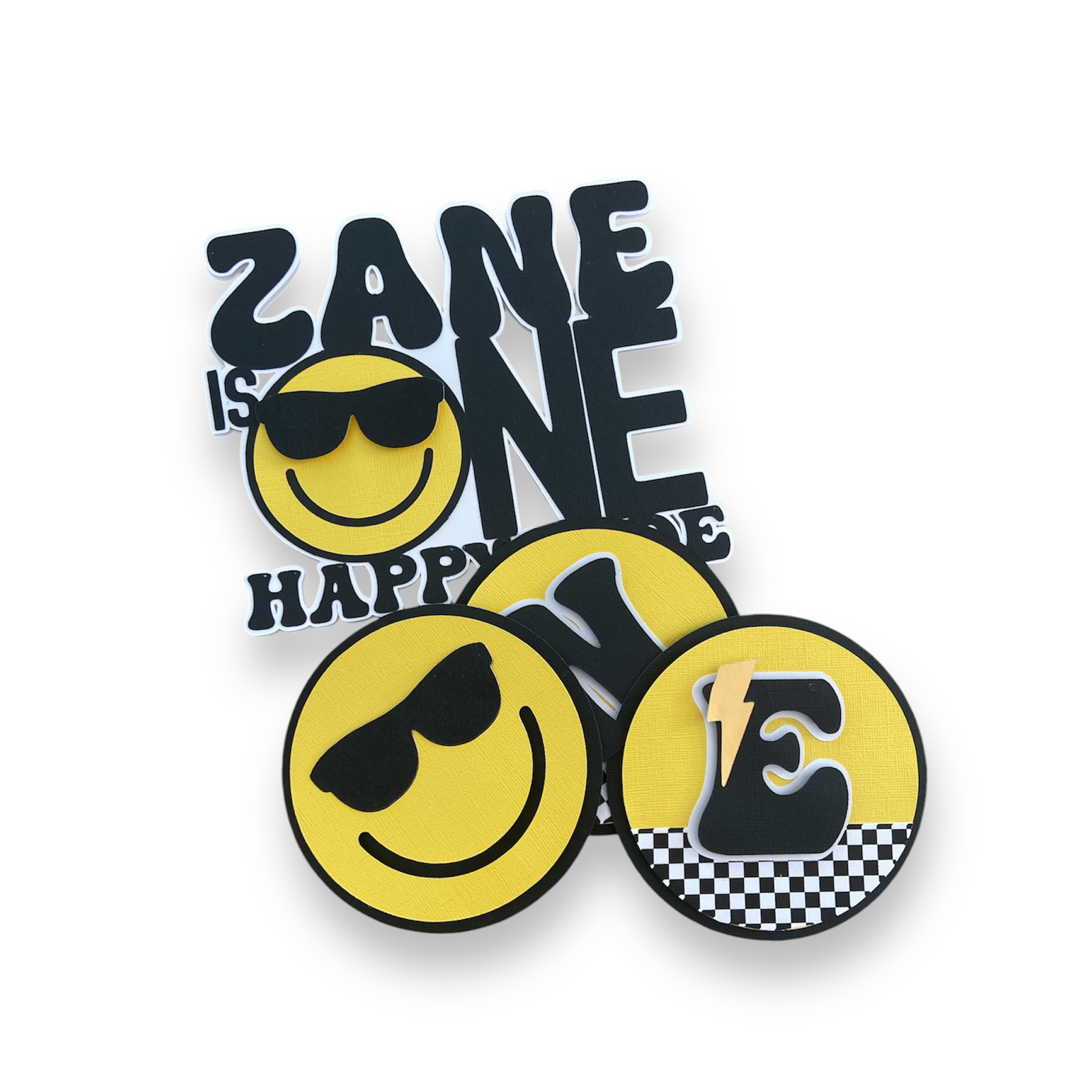 Smash cake One Happy Dude Banner