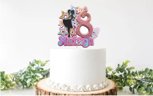 Fashion Doll Cake Topper