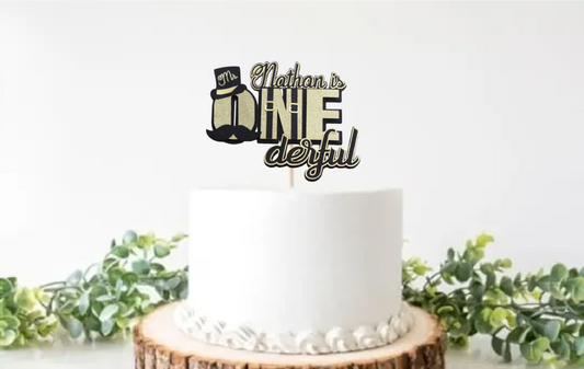 Mr. ONEderful Smash Cake Topper