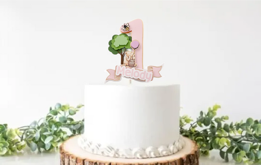 Winnie the pooh cake topper