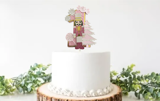 The Nutcracker Smash Cake topper