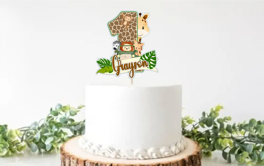 Wild One Cake Topper Cake smash